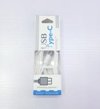 CABLES USB TIPO-C  COLOR BLANCO
