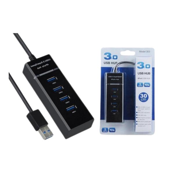 HUB 3.0 USB A 1 USB A 4 USB A 3.0