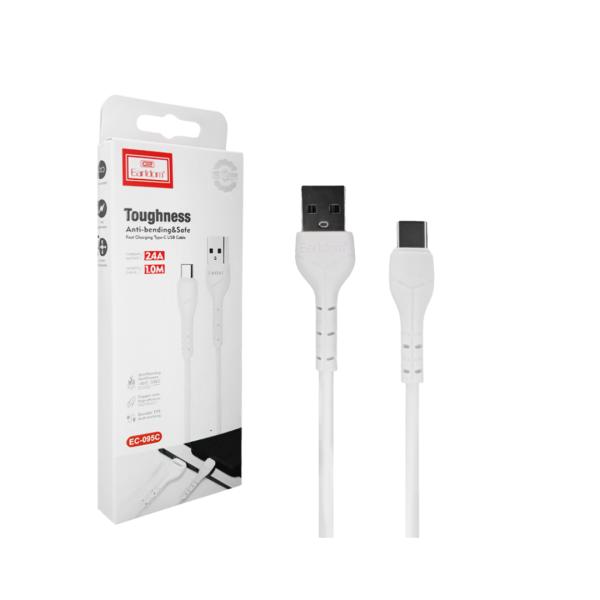 CABLES USB TIPO-C EC-095C EARLDOM BLANCO