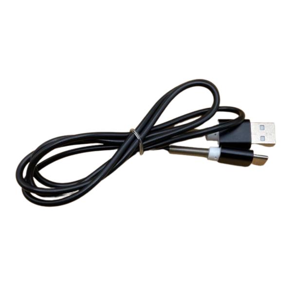 CABLES USB TIPO-C ANTIRUPTURA COLOR NEGRO