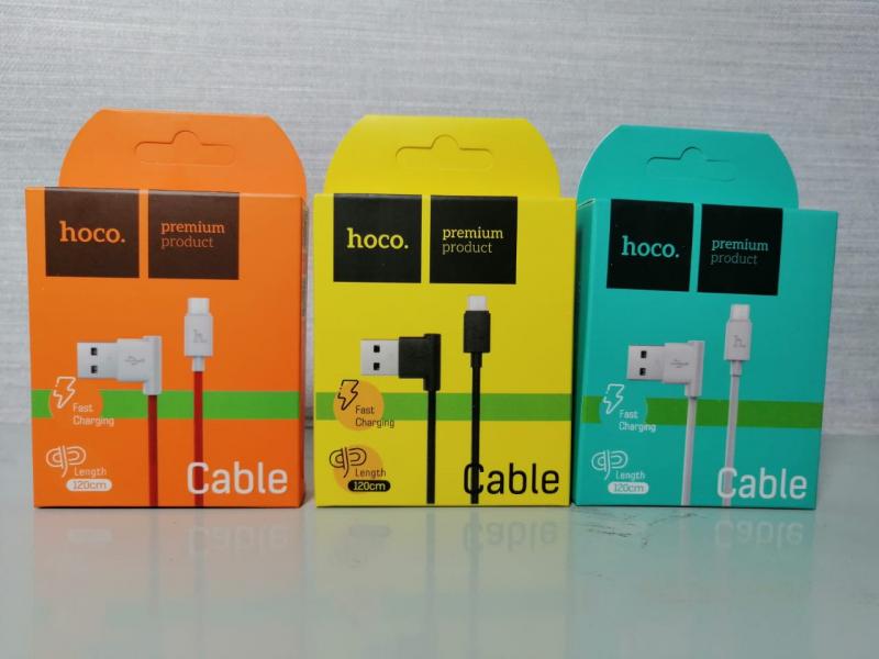 CABLES USB MICRO V8 HOCO CARGA RAPIDA COLOR NEGRO