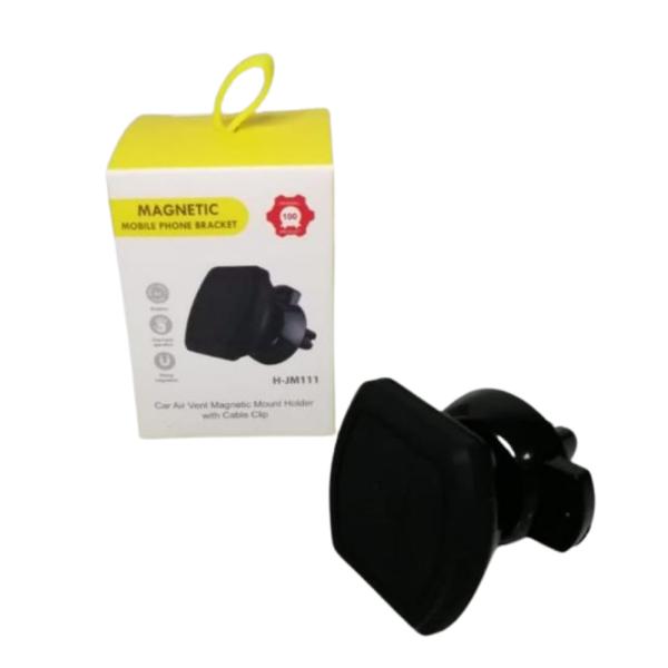 HOLDER ESTUCHE MAGN&Eacute;TICO AIRE CARRO H-JM111 COLOR NEGRO