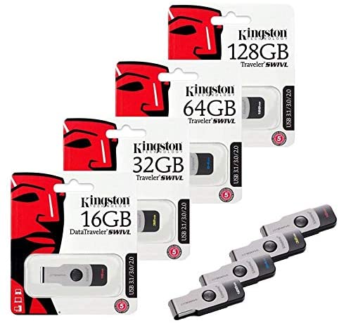 LLAVE MAYA  PEN DRIVE KINGSTON SWIVL 64GB