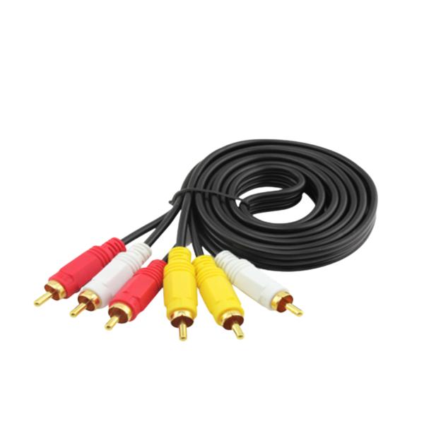 CABLES 3 RCA A 3 RCA DVD 1.5 METROS