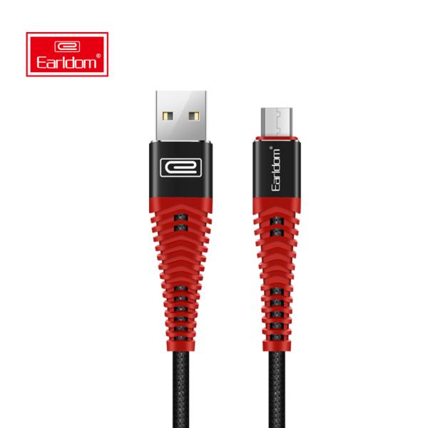 CABLES USB MICRO V8  EC-060M EARLDOM NEGRO