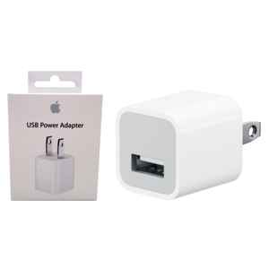 CARGADOR CUBO CASA IPHONE CAJA BLANCO