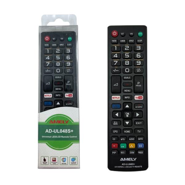 CONTROL UNIVERSAL TELEVISOR PANTALLA SMART TV AD-UL048+S