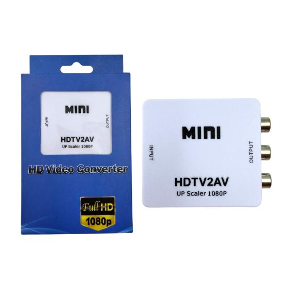 CONVERTIDOR DE VIDEO DE HDMI A RCA  AV