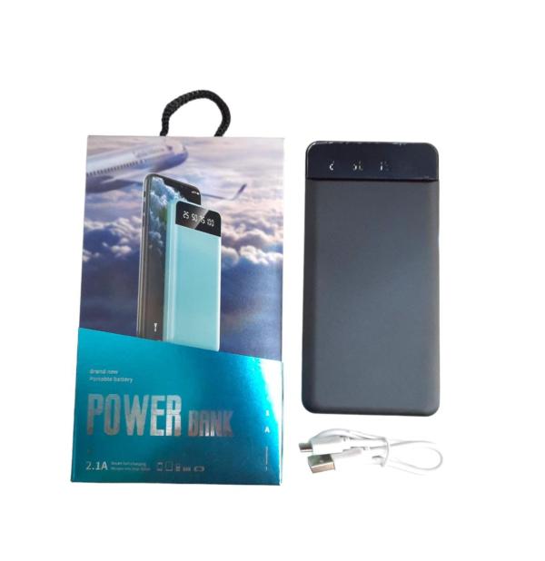 BATERIA DE EMERGENCIA POWER BANK 20000 MAH CABLES USB  - COLOR ROSADO