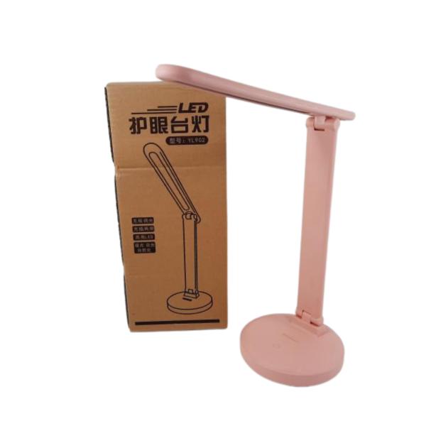 LAMPARA LUZ LED PARA ESCRITORIO ROSADA