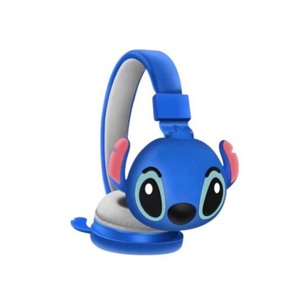 AUDIFONOS MANOS LIBRES BLUETOOTH STEREO MP3 WIRELESS AH-806E STITCH ROSADO
