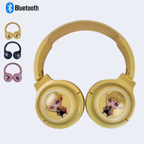 AUDIFONOS MANOS LIBRES BLUETOOTH STEREO MP3 DR-21KIMETSU WIRELESS ZENITSU