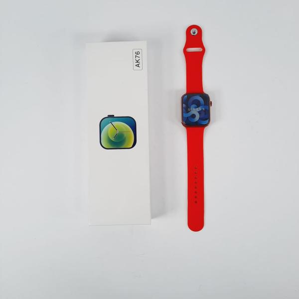 RELOJ INTELIGENTE SMART WATCH AK76 PRO COLOR ROJO