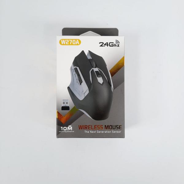 MOUSE PARA COMPUTADORA INALAMBRICO W270 COLOR GRIS