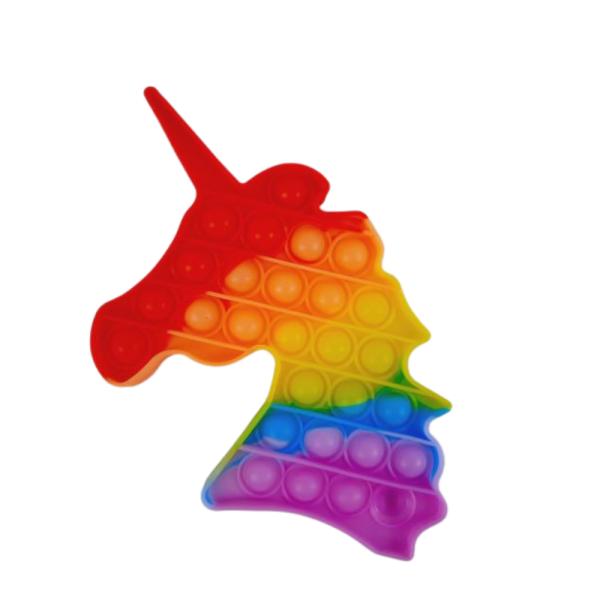 JUEGO PARA NI&Ntilde;O POP IT FORMA DE UNICORNIO