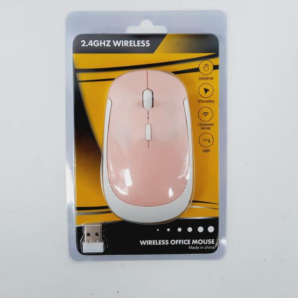 MOUSE PARA COMPUTADORA INALAMBRICO 3500 COLOR ROSADO