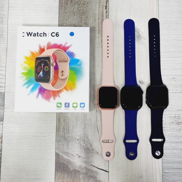 RELOJ INTELIGENTE SMART WATCH C6 COLOR AZUL
