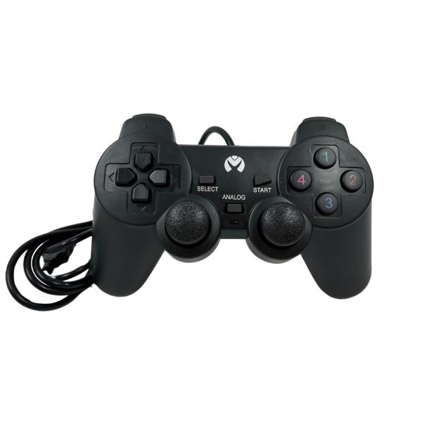 CONTROL DUAL SHOCK MIKUSO GP-USB006 NEGRO