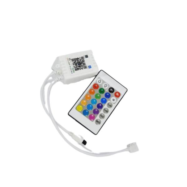 CONTROLADOR CON CONTROL Y WIFI CON APP  PARA TIRA LED