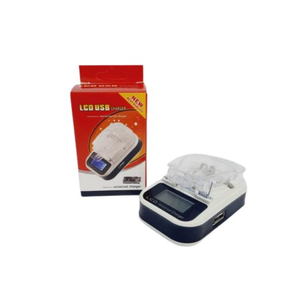 CARGADOR CUBO CASA UNIVERSAL CON PANTALLA LED
