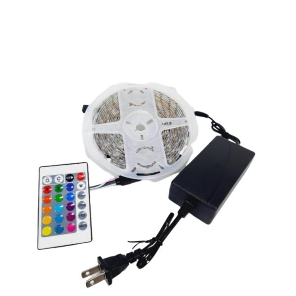 TIRA LED PARA EXTERIORES NE04 + CONTROLADOR + ADAPTADOR 5 AMP