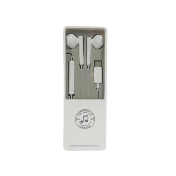 AUDIFONOS MANOS LIBRES CONECTOR TIPO-C MODELO NE-181 CON CABLE STEREO MP3