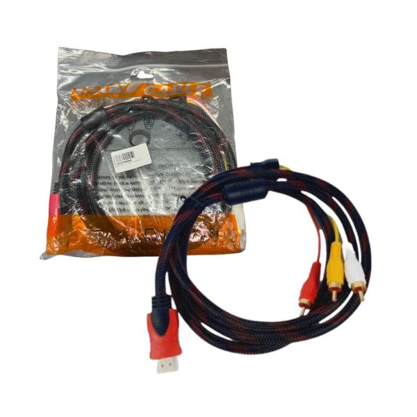 CABLE HDMI A 3 RCA 1.5 METROS