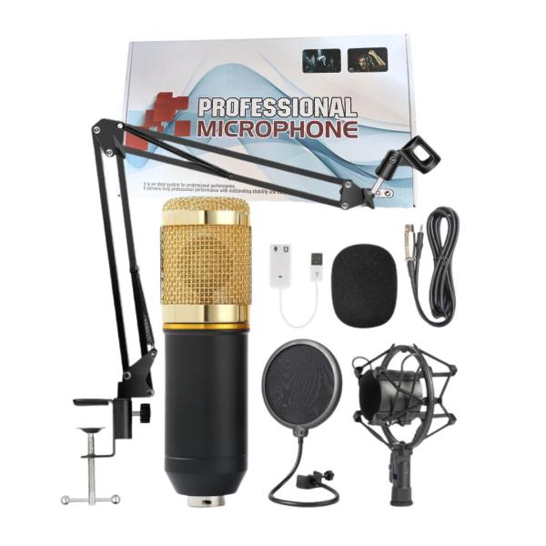 KIT DE MICROFONO BM-800 PARA RADIO O DJ YOUTUBER O TIKTOK