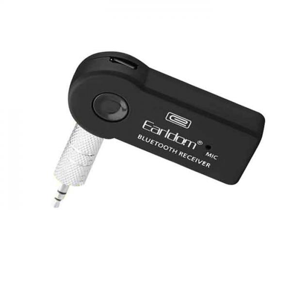 TRANSMISOR DE M&Uacute;SICA BLUETOOTH ET-M6 EARLDOM NEGRO