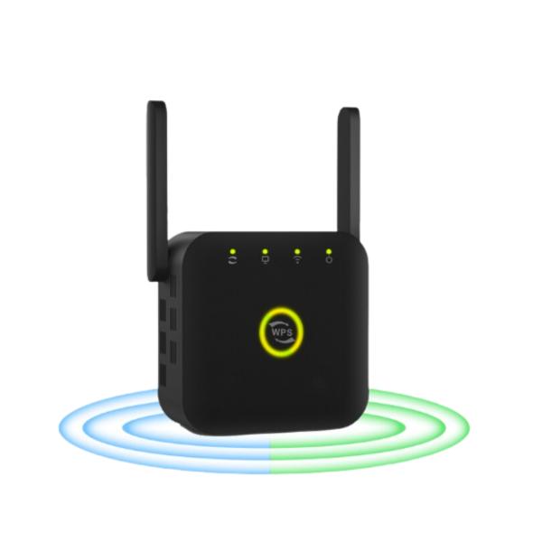 REPETIDOR 2 ANTENAS 300 mbps LV-WR22 NEGRO