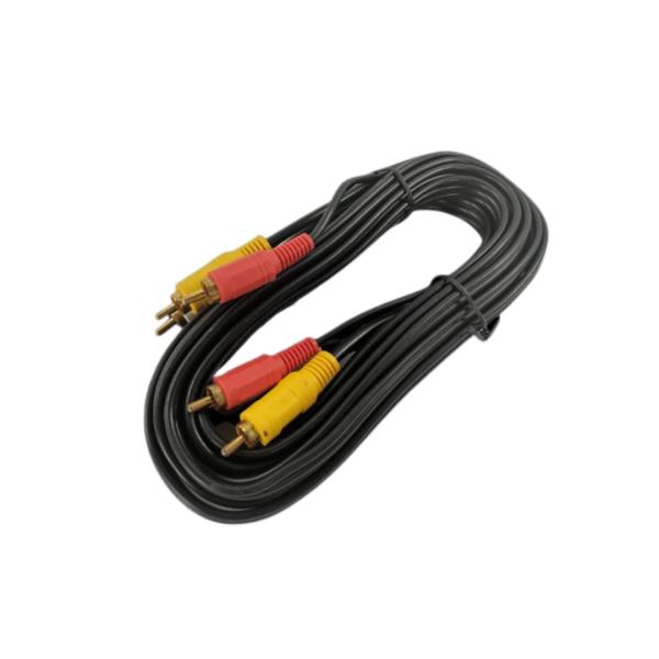 CABLES 3 RCA A 3 RCA DVD 3 METROS