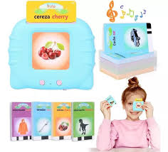 JUEGO PARA APRENDER INGLES NI&Ntilde;OS COLOR CELESTE