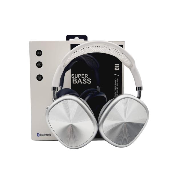 AUDIFONOS MANOS LIBRES BLUETOOTH STEREO MP3 INPODS I13 SUPER BASS COLOR BLANCO