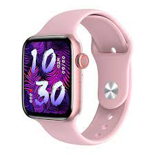 RELOJ INTELIGENTE SMART WATCH HW22 PRO MAX COLOR ROSADO