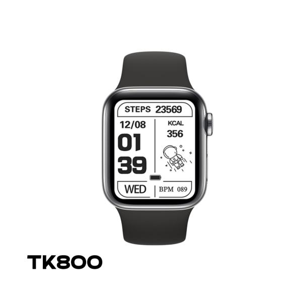 RELOJ INTELIGENTE SMART WATCH TK800 COLOR NEGRO