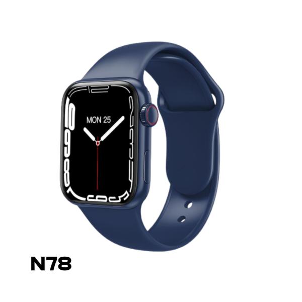 RELOJ INTELIGENTE SMART WATCH N78 COLOR AZUL