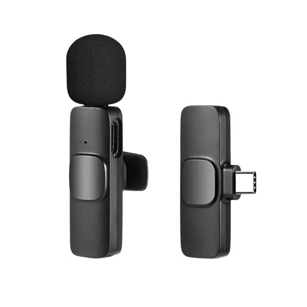 MICROFONO DE SOLAPA INALAMBRICO CONECTOR TIPO C K8