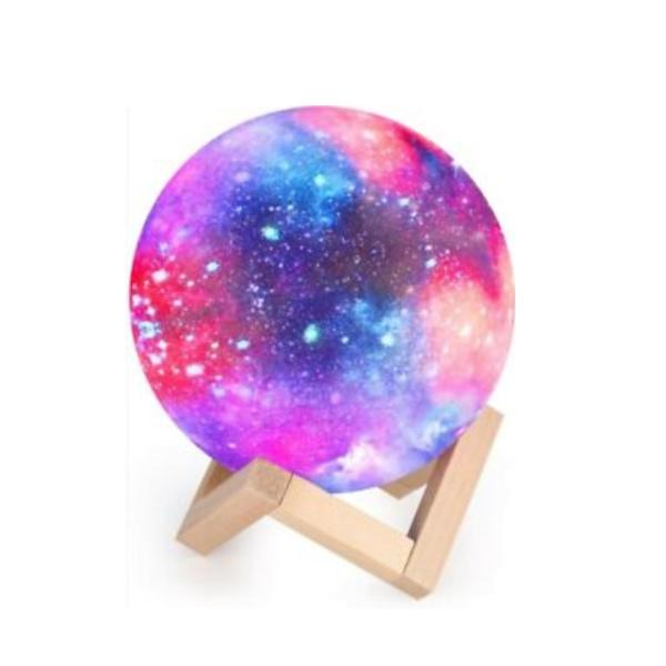 LAMPARA RGB REDONDA LUNA COLORES