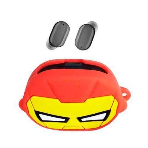 AUDIFONOS MANOS LIBRES BLUETOOTH TWS AIRPODS KR-3500 COLOR IRON MAN