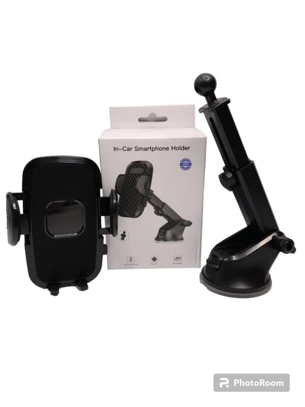 HOLDER ESTUCHE GRAVEDAD AJUSTABLE DASH CARRO  S161 COLOR NEGRO