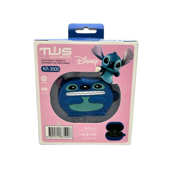AUDIFONOS MANOS LIBRES BLUETOOTH TWS AIRPODS KR-3500 COLOR STICH