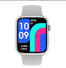 RELOJ INTELIGENTE SMART WATCH SW19PROMAX COLOR PLATEADO