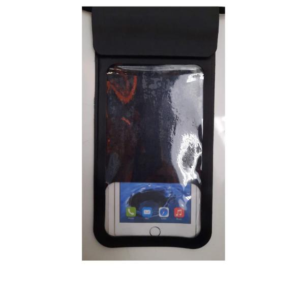 ESTUCHE  CONTRA AGUA  PARA CELULAR  DISE&Ntilde;O LISO CIERRE TIPO VELCRO MIX COLOR