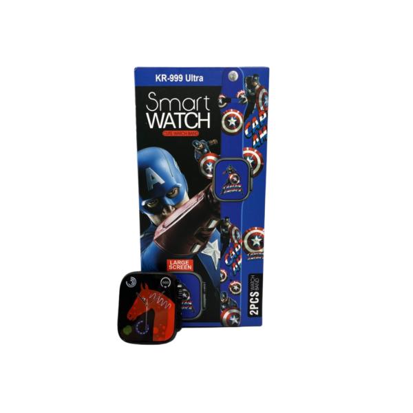 RELOJ INTELIGENTE SMART WATCH DISE&Ntilde;O INFANTIL CAPITAN AMERICA