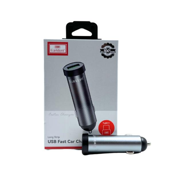 CARGADOR CUBO CARRO  ES-CC21C EARLDOM TIPO C
