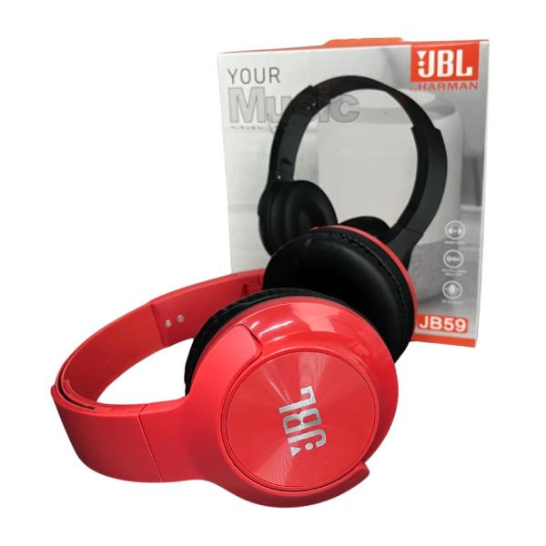 AUDIFONOS MANOS LIBRES BLUETOOTH JBL JB59 ROJO