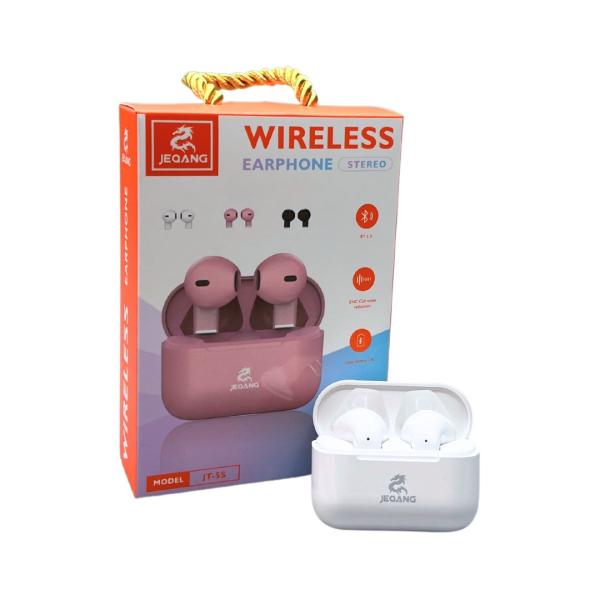 AUDIFONOS MANOS LIBRES BLUETOOTH  INPODS JT 5S BLANCO