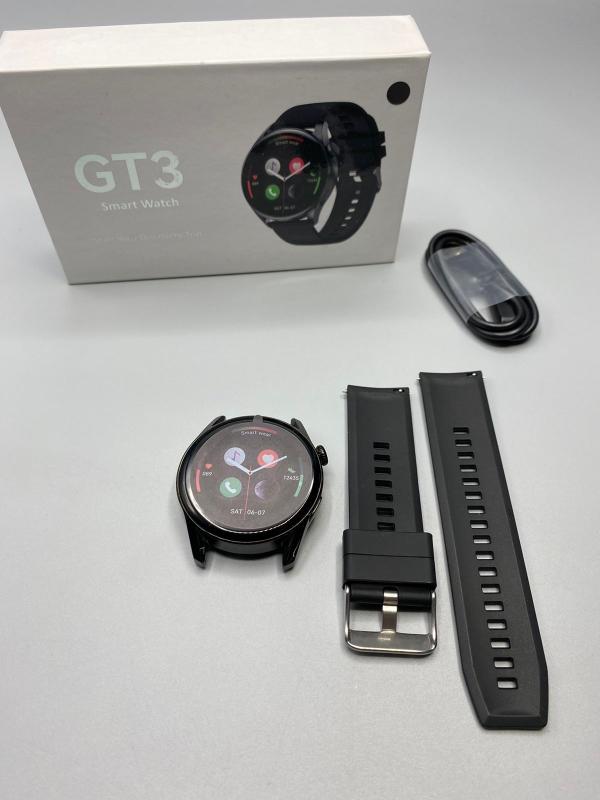 RELOJ INTELIGENTE SMART WATCH GT3 NEGRO