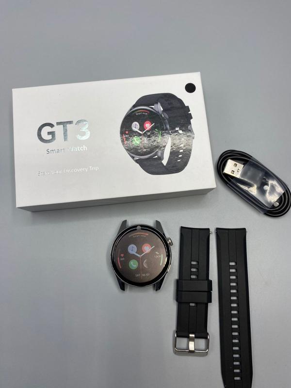 RELOJ INTELIGENTE SMART WATCH GT3 GRIS