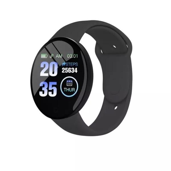 RELOJ INTELIGENTE SMART WATCH D18 NEGRO
